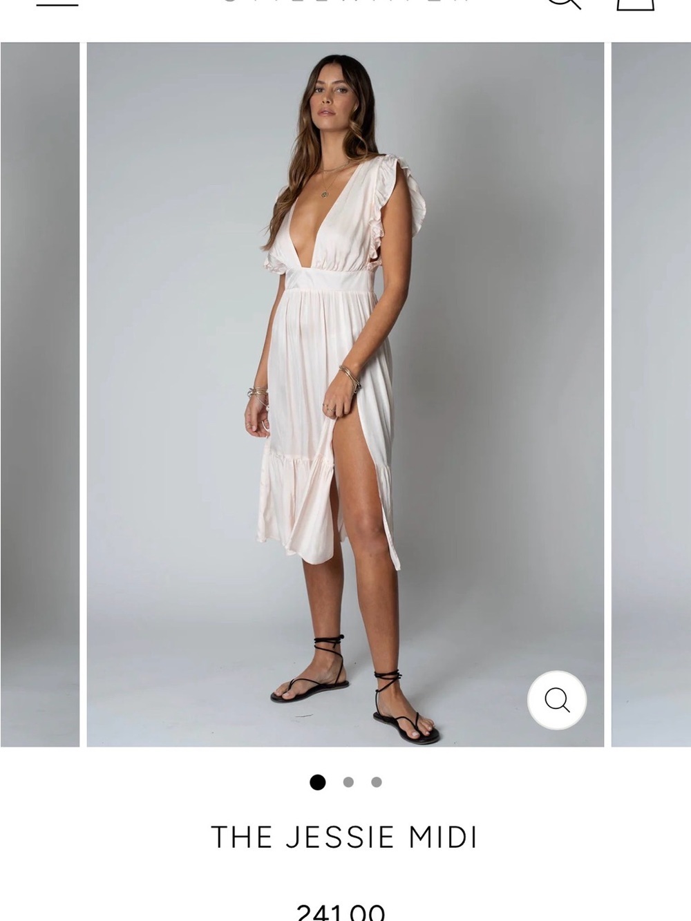 Stillwater The Jessie Midi Dress - Blush